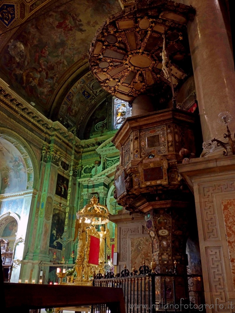 Milano - Il Baldacchino delle prediche in Sant Alessandro